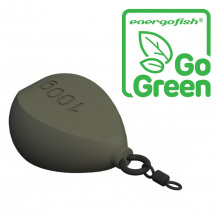 Carp Expert Flat Forgós Ólom 40g Szinezett ''Go Green''