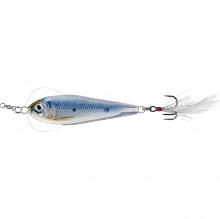 Livetarget Flutter Shad Jigging Spoon Silver/Blue  50 Mm 11 G