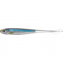 Livetarget Ghost Tail Minnow Dropshot Bait Silver/Blue 95 Mm