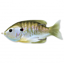 Livetarget Sunfish Walking Bait Natural/Olive Bluegill 75 Mm 12 G