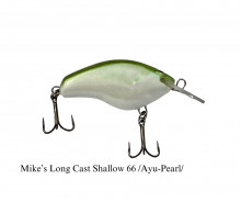 Mike's Long Cast 66 Shallow 18g Floating (Ayu/Gyöngyház)