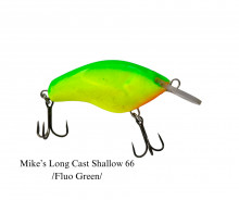 Mike's Long Cast 66 Shallow 18g Floating (Fluo Green)