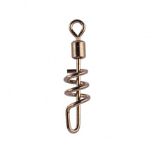 Mustad Power Rolling Swivel With Screw Snap 4 6Db/Csomag