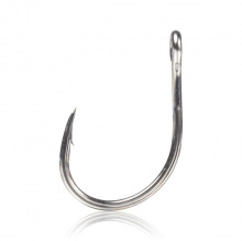 Mustad Kaiju Single Ring Titan Steel 1/0 7Db/Cs