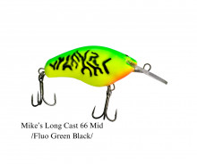 Mike's Long Cast 66 Mid. Floating (Fluo Green Black)