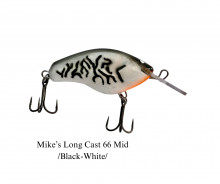 Mike's Long Cast 66 Mid. Floating (Black/White)