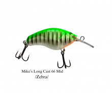Mike's Long Cast 66 Mid. Floating (Zebra)
