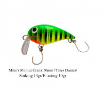 Mike's Mamut Crank Wobbler 50mm Úszó (Tüzes Darázs)