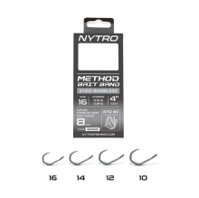 Nytro Nto-B3 Előkötött Szakáll Nélküli Csaligyűrűs Method Előke 10 Cm 12/0,23Mm