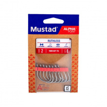 Mustad Ruthless Eyed, 3/0 6Db/Csomag