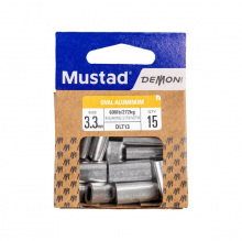 Mustad Oval Aluminum Sleeve 1.4Mm 40Db/Csomag